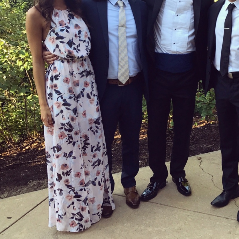 Floral maxi dress